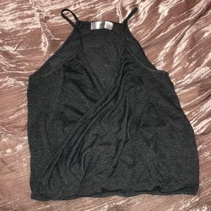 Grey Front Crossover Tanktop